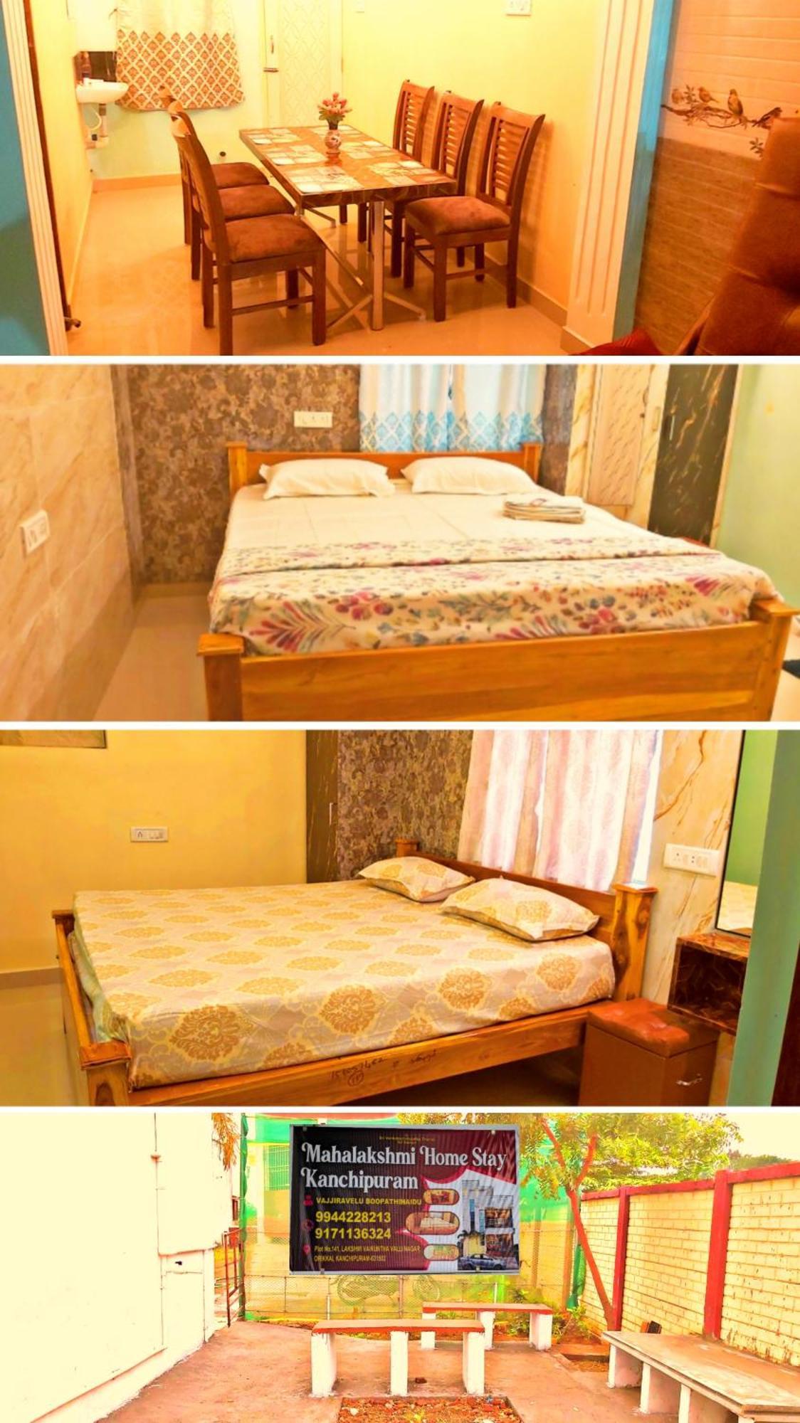 Mahalakshmi Homestay Káncsipuram Kültér fotó